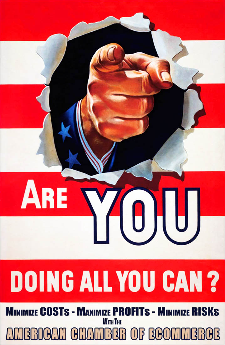 Uncle Sam:  I want You to Join the American Chamber of eCommerce